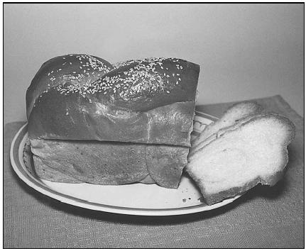 Challah, a rich braided bread, often accompanies the Friday night Shabbat (sabbath) dinner. EPD Photos